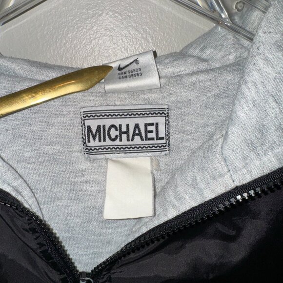 Rare Vintage Nike AIR Windbreaker Jacket - Size XL - Black Unisex - 90s - Picture 4 of 7